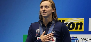 Katie Ledecky talks 'true honor' of representing Team USA on Olympic stage