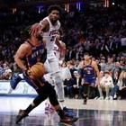 Sixers stun Knicks to keep play-off hopes alive