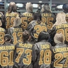 NHL stars' significant others continue custom jacket playoff tradition