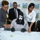Man wears Scream mask to collect lottery prize so family won't know about his win