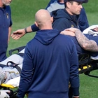 Brewers pitcher Jakob Junis hospitalized after being struck in the neck with a ball during batting practice