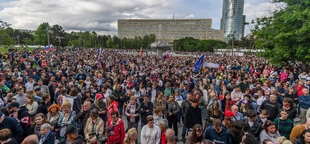 Thousands rally in Slovakia to protest a controversial overhaul of public broadcasting