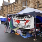 Pro-Palestinian protesters set up encampments at universities in Australia