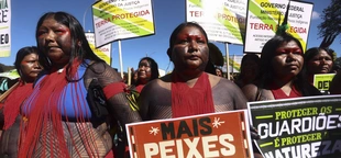 Frustrated with Brazil’s Lula, Indigenous peoples march to demand land recognition
