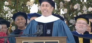 Students walk out on Jerry Seinfeld’s speech as commencement ceremonies disrupted around the country