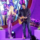 Gwen Stefani and Blake Shelton perform newest song 'Purple Irises' at ACM Awards