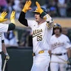 Brent Rooker’s 2-run homer leads A’s to fifth straight win, 3-1 over Marlins