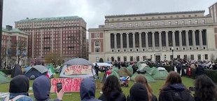 Jewish student protesters celebrate Passover Seder in encampments