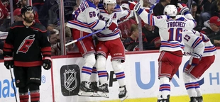 Rangers aim for sweep of Hurricanes in 2nd round of NHL playoffs