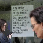 The artist running Israel’s Venice Biennale pavilion says she won’t open it until hostage deal and Gaza ceasefire is reached