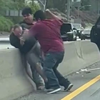 WATCH: Road Rage fight on Santa Monia Freeway caught on camera