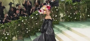 Pamela Anderson wears ethereal gown to the 2024 Met Gala