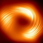 New image reveals spiraling magnetic field around Milky Way’s supermassive black hole