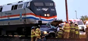 3 dead including child after Amtrak train plows into car on tracks in New York