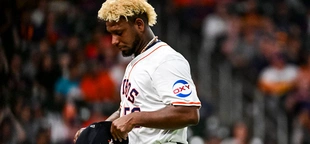 MLB suspends Astros' Ronel Blanco 10 games with fine after sticky substance ejection