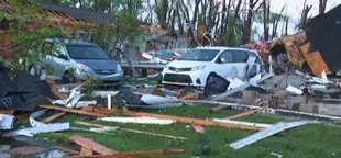 57 million people in tornado storm zone as giant hail, destructive winds and flash flooding possible