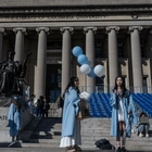 Universities hold graduation ceremonies as students protest across the US