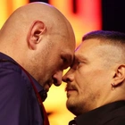 Fury refuses to look Usyk in the eye in face-off
