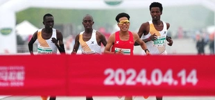Chinese runner’s win is revoked after investigation into Beijing Half Marathon