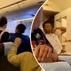 Shocking brawl erupts on flight when passenger steals other’s seat