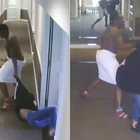 Diddy is seen violently attacking Cassie in hotel surveillance footage
