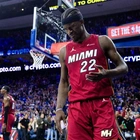 Miami Heat star Jimmy Butler injured in play-in loss to Sixers
