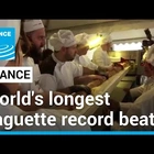 World's longest baguette measures 461 feet long