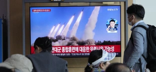 North Korean leader Kim led rocket drills that simulated a nuclear counterattack