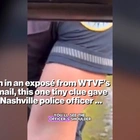 Cop who groped OnlyFans star in pervy traffic stop vid axed after tiny peek of his patch gives him away