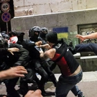 Georgia police arrest dozens protesting 'Russian law'