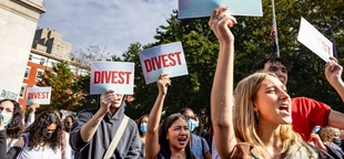 College protesters are demanding schools 'divest' from companies with ties to Israel. Here's what that means.