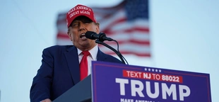 Trump says Biden 'surrounded by fascists' at New Jersey rally campaign trail return amid hush money trial