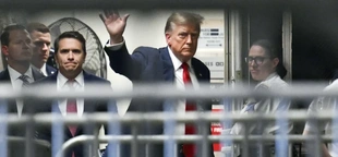 Woman dismissed from jury pool describes moment she saw Trump in court