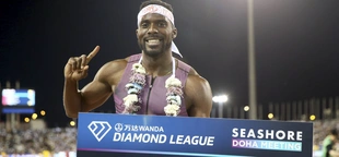 Bednarek sets the fastest 200m time this year at Doha Diamond League