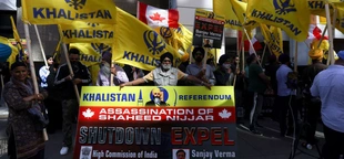 India protests against separatist slogans at Canadian event following killing of Sikh leader a year ago