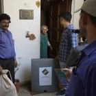 AP PHOTOS: For the first time India’s elderly and disabled are able to vote from home