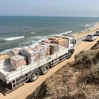 US military begins construction of Gaza floating aid pier amid concerns over Israeli checkpoints