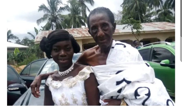 A throwback to the 97-year-old man who married A 35-year-old woman - Photos