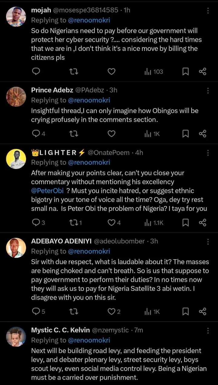 Cybersecurity Levy Would Protect Nigerians From Cyber Criminals Like Others- Reno Omokri