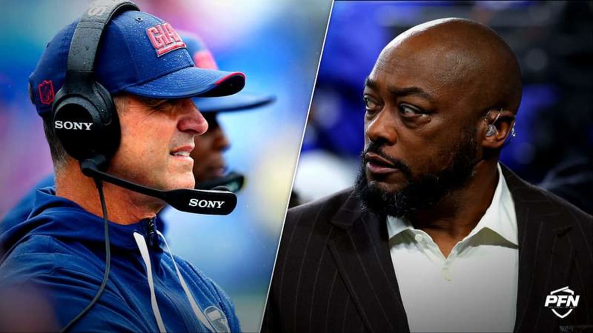 'This Is Jimmy Johnson 101' — NFL Fans React to Mike Tomlin's 6-Word Dig at Giants HC John Harbaugh