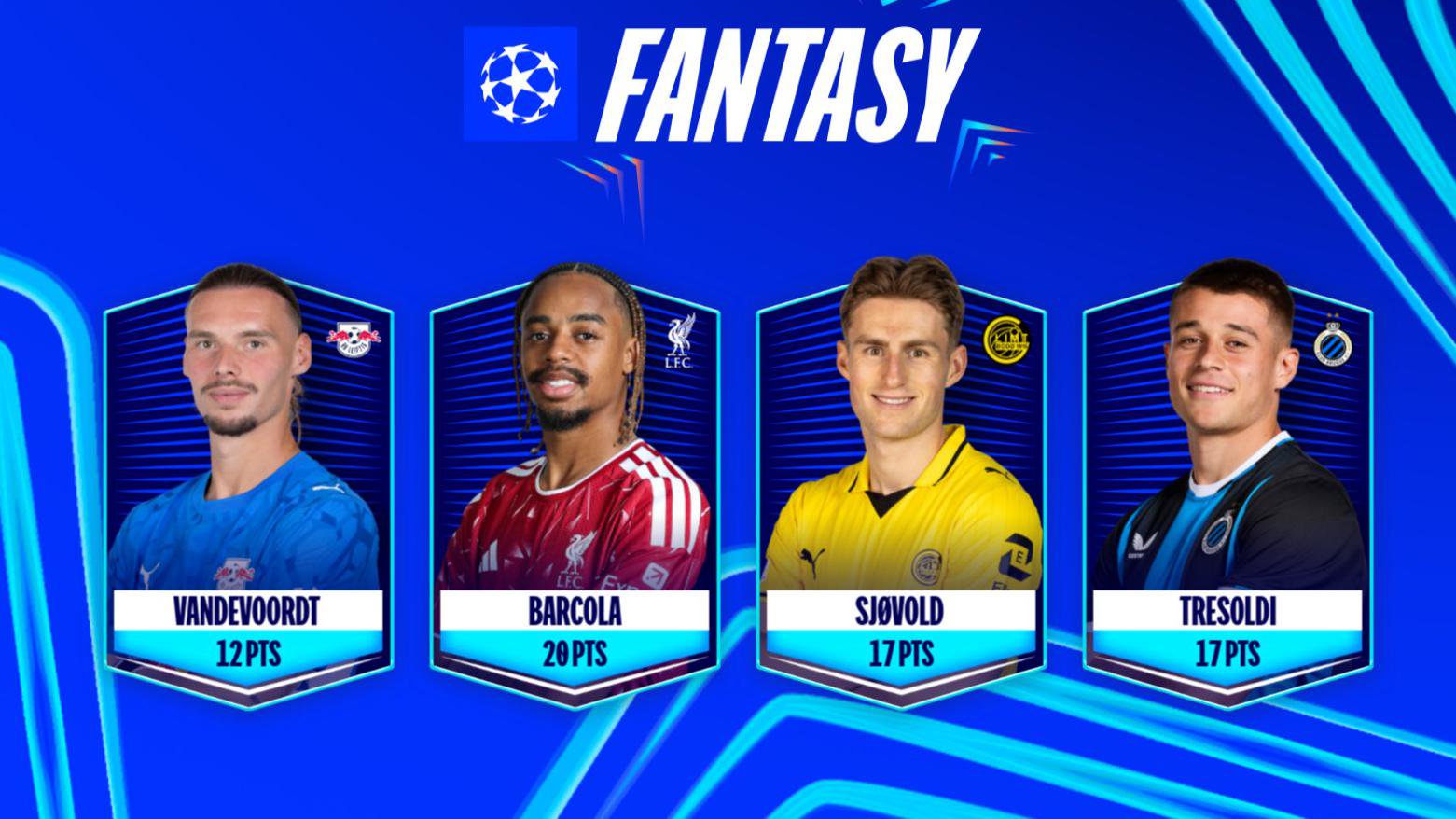 Barcola and Kane Lead UCL Fantasy Top Scorers in Matchday 2