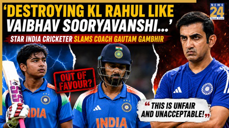 Krishnamachari Srikkanth KL Rahul Gautam Gambhir, Srikkanth slams Gautam Gambhir KL Rahul, KL Rahul batting order controversy, Srikkanth Vaibhav Sooryavanshi Sanju Samson, India vs England 3rd ODI Lord's news, Gautam Gambhir messing up KL Rahul career, KL Rahul No 6 batting position India ODI, Srikkanth Youtube channel comments on Gambhir, KL Rahul demotion Gautam Gambhir, Srikkanth on Sanju Samson Vaibhav Sooryavanshi, Why KL Rahul batted at number 6 Lord's ODI, Srikkanth criticism on Gautam Gambhir team management, India ODI series loss England 2-1, KL Rahul batting position controversy 2026, Who did Srikkanth slam for KL Rahul demotion, Krishnamachari Srikkanth KL Rahul, Srikkanth slams Gautam Gambhir, KL Rahul batting position controversy, Gautam Gambhir ruining KL Rahul career, Srikkanth Vaibhav Sooryavanshi Sanju Samson, KL Rahul No 6 Lord's ODI, India vs England 3rd ODI Lord's, Srikkanth criticises Gautam Gambhir, KL Rahul demoted down the order, BCCI India team management news, Srikkanth YouTube channel cricket news, Gautam Gambhir team selection updates, India ODI series loss England 2026, cricket news, latest cricket news, news24