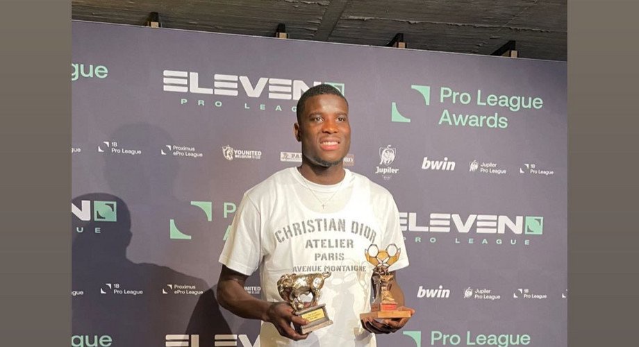 Paul Onuachu has been named Belgian Pro League's Best Player and top scorer of the season (Instgram/Paul Onuachu)