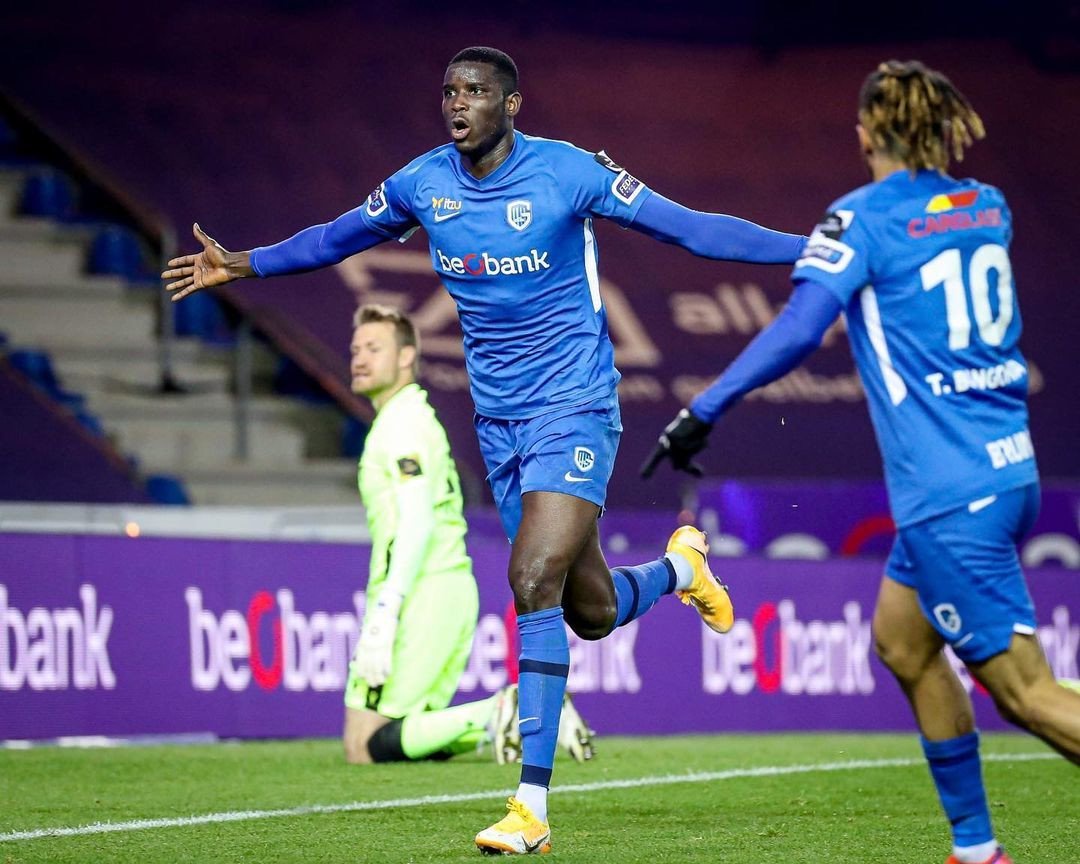 Paul Onuachu scored 33 league goals for Genk in his remarkable season (Instagram/Paul Onuachu)
