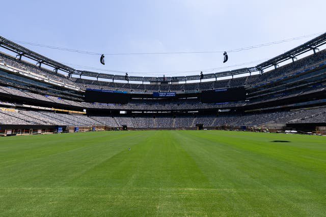 The MetLife Stadium hosted the World Cup final in July