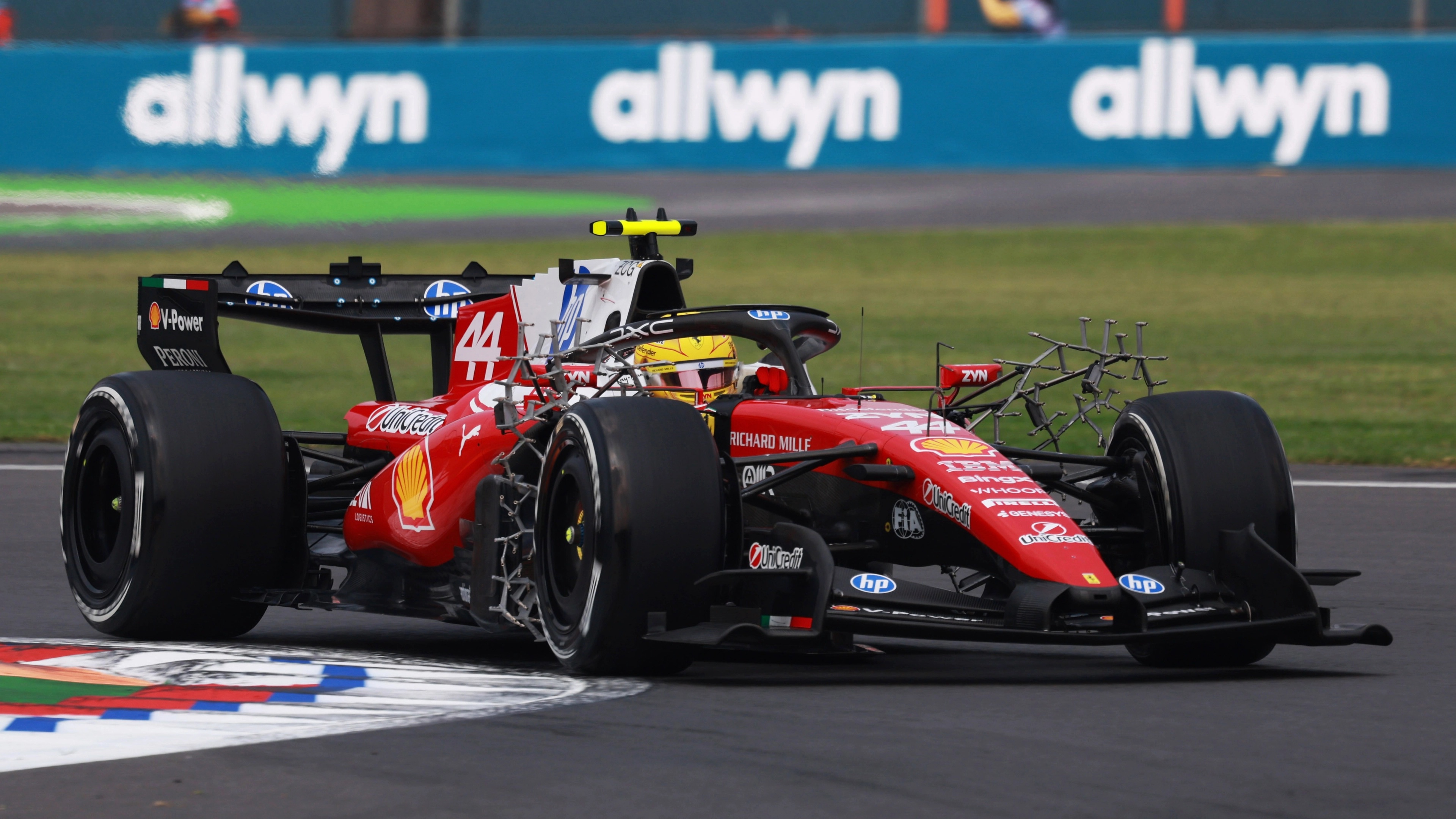 Lewis Hamilton's Ferrari breaks down in crucial Mexico GP practice session
