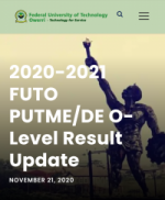 futa reopens portal for olevel upload