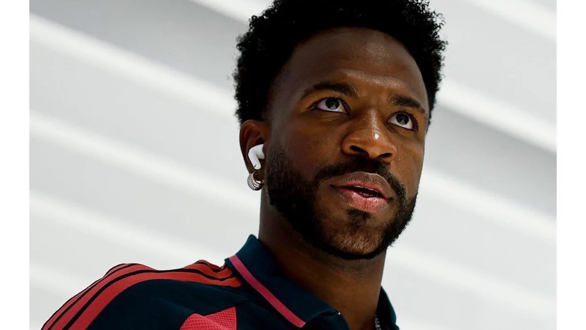 Vini Jr. reconhece má fase no Real Madrid e promete dar a volta por cima (Foto: Divulgação / Real Madrid)
