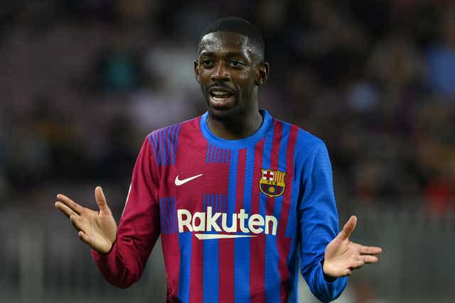 <p>Reports suggest Ousmane Dembele could decide to stay at Barcelona </p>