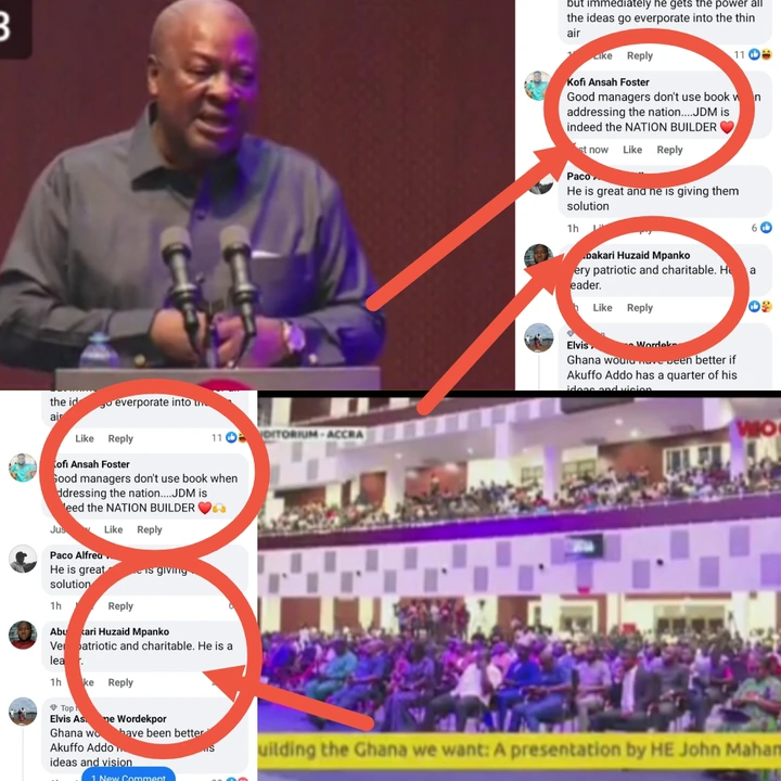 Ghanaians Love For John Mahama Is Deep -See How Ghanaians Reacted To ...